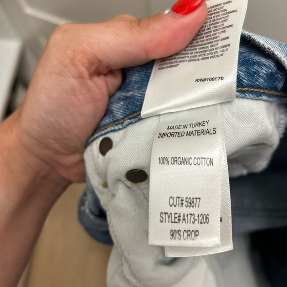 AGOLDE “ 90s Crop” size 23 - Picture 5 of 5